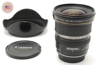 [CASI COMO NUEVO] Lente zoom gran angular Canon EF-S 10-22 mm f/3,5-4,5 USM AF de JAPÓN Foto 1 de 4