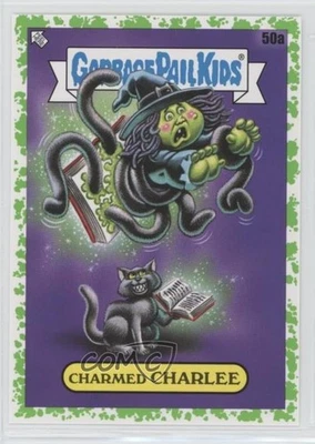 2022 Garbage Pail Kids Book Worms Series 1 Booger Green CHARMED CHARLEE #50a 1md - Image 1 of 3