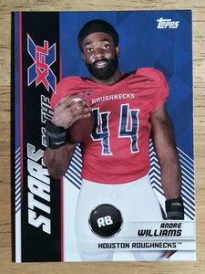 2020 Topps XFL Stars of the XFL #6 Andre Williams - Picture 1 of 2