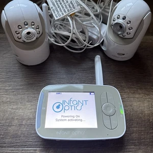 Infant Optics Dxr-8 Baby Monitor 2x Cameras And 1 Monitor - Picture 1 of 5