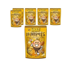 6 X HBAF Mantequilla de Miel Almendra 120g de Corea - Imagen 1 de 2
