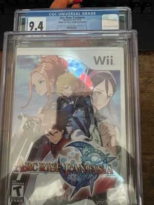 Arc Rise Fantasia - Nintendo Wii graded 9.4 cgc - Image 1 of 4
