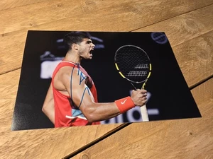 CARLOS ALCARAZ signed Foto ca.20x30 Autogramm (3117) COA - Bild 1 von 2
