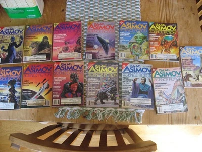 Asimov's Science Fiction Magazine 1988 Complete Year with 13 Issues - Image 1 of 4