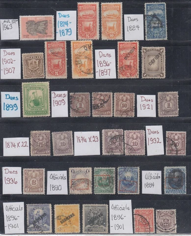 Peru a mint and used Back-of book collection 1874-1968 mostly sound Cover