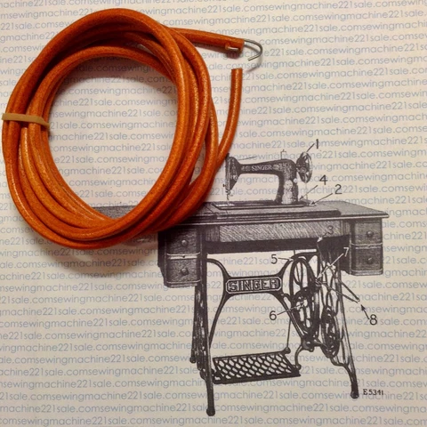 singer sewing machine treadle belt & maintenance kit (bin-03) Cover