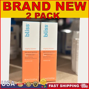 Bliss Mighty Biome Ultra Hydrating Moisturizer Concentrate 2oz  Sealed | 2 PACK - Picture 1 of 1