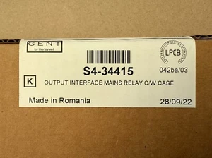 £45+ vat, S4-34415 Gent Vigilon Mains Rated Relay with a Metal Case, £54 inc vat - Picture 1 of 2