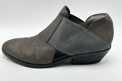 Botines Eileen Fisher para mujer 6,5 gris cuero silenciosos ciudad de lujo Foto 1 de 4