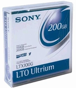 Sony LTX100G LTO Ultrium-1 Data Cartridge 100GB/200GB - New/Sealed - Afbeelding 1 van 1