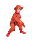 Toddler Sock Monkey Costume Size: Toddler 2T-4T, Color: Orange