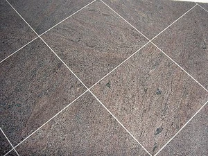 ca. 5 qm tolle dunkelgraue Granit Fliesen, 40x40cm, gut geeignet für Bad oder WC - Bild 1 von 2