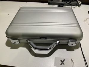 mezzi aluminum briefcase