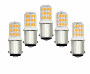 5pcs Ba15d B15D Bayonet Base LED Bulb 3W 33-2835 Light 110V Fit Kenmore/Singer H - Picture 1 of 9
