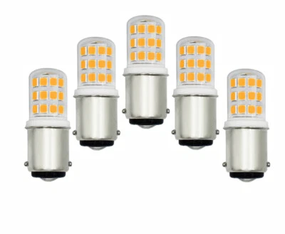 5pcs Ba15d B15D Bayonet Base LED Bulb 3W 33-2835 Light 110V Fit Kenmore/Singer H - Image 1 of 4