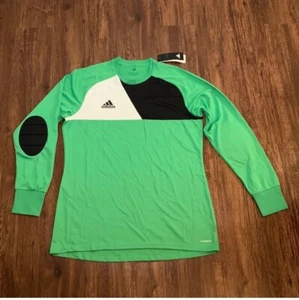 NWT Adidas Men’s Soccer Jersey Goalkeeper Long Sleeve Green Size Large - Picture 1 of 9