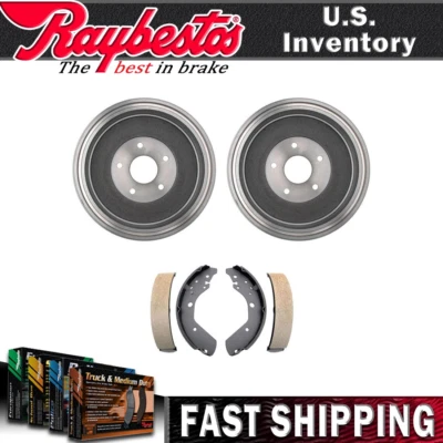 Kit trasero tambores de freno y zapatas de freno para Honda Odyssey 2001 2000 1999 - Raybestos Foto 1 de 4