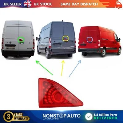 Lámpara de luz de freno central trasera compatible con VAUXHALL Movano B 150283012 265900021R - Imagen 1 de 4