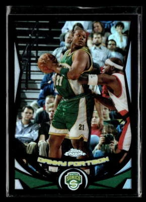 Danny Fortson 2004 Topps cromo #162 negro/500 excelente Foto 1 de 2