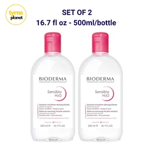2 PACK Bioderma Micellar Makeup Remover Sensitive Skin 16.7 fl.oz each EXP 12/26 - Picture 1 of 5