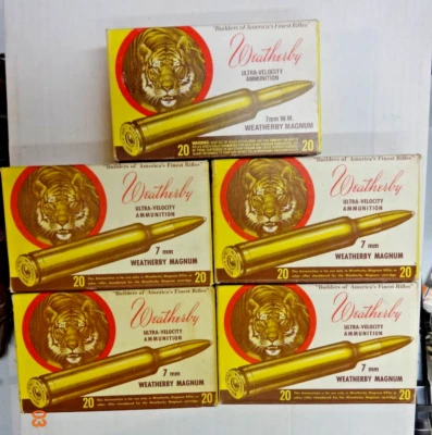 Weatherby 7 毫米 Weatherby Magnum 弹药盒-无插件 — 第 1/3 张图片