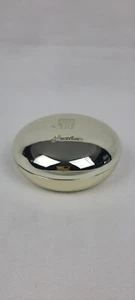 Poudrier Argenté Boîte à Poudre A Luxe Entamée Avec Reste Collection ou Recharge - Imagen 1 de 13