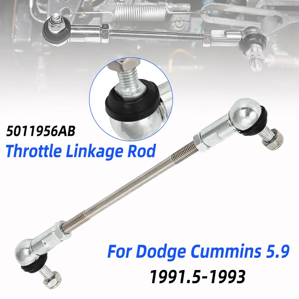 5011956AB For Dodge 5.9 Cummins Throttle Linkage 1991.5-1993 D250 D350 W250 W350 - Image 1 of 4