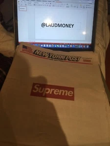 Supreme x New York Post Zeitung 100% Versand am selben Tag - Bild 1 von 1