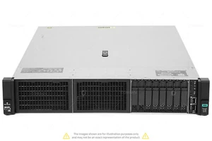 HPE DL380 G10 8SFF 2x Xeon Gold 6134 128GB 2x 480GB SSD 4x 1.2TB SAS Rails - Picture 1 of 10