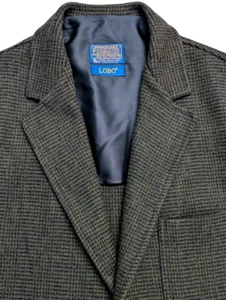 Pendleton Jacket Men's Large LOBO Vintage Tweed 49er Wool Made in USA Coat 48R - Picture 1 of 9