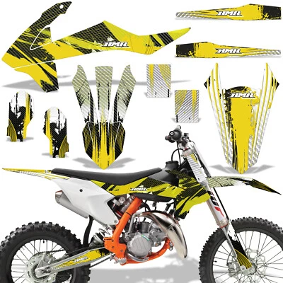 Calcomanías adhesivas gráficas para KTM SX85 2018-2024 CARBONX Y Foto 1 de 2