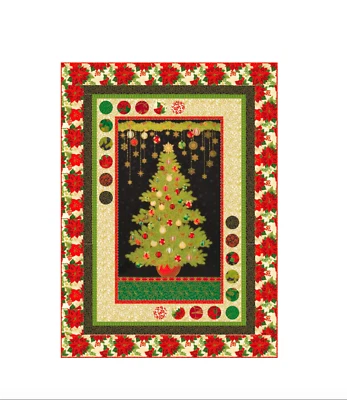 Holiday Flourish Festive Lights Quilt Kit (NO BACKING) - Image 1 of 4