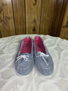 GREAT CONDITION! Retro Joe Boxer women’s slip-on denim walking shoes US size 9 - Picture 1 of 9