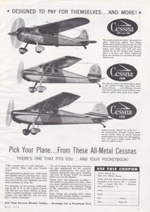 1950 Cessna 120 / 140 Aircraft ad 3/25/2024t - Picture 1 of 1