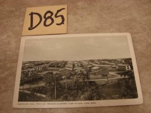 D85 VINTAGE POSTCARD BIRD'S EYE VIEW 515 INF QUARTERS CAMP DEVENS AYER MASS - Picture 1 of 1