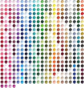 ARTDOT 5D Diamond Painting Zubehör Runder Steine, 445 Farben 89000 Stück Daiment - Bild 1 von 7