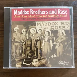 The America's Most Colorful Hillbilly Band Original Recordings 1946-1951 CD NEW - Picture 1 of 5