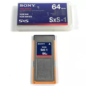 Sony SxS-1 64GB SBS-64G1A Memory Card- -- Good -- TGHI - Picture 1 of 6