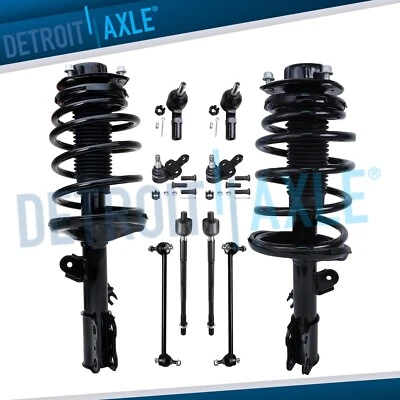 Kit de barra oscilante 10 peças apoio de suspensão dianteiro haste esférica junta para 1998 - 2003 Toyota Sienna - Imagem 1 de 4