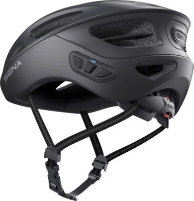 CASCO SENA BICI  R1 EVO SMART NERO OPACO CON INTERFONO INTEGRATO TAGLIA L - Imagen 1 de 4