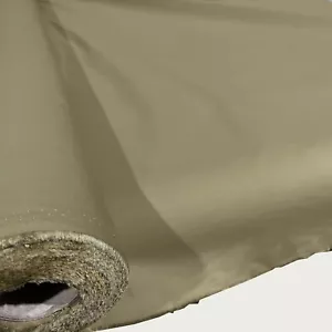 Waterproof COTTON CANVAS FABRIC STONE Heavy Plain Material Outdoor Cushions - Picture 1 of 4