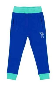 Billionaire Boys Club Youth 9/10 Joggers Blue Fleece Sweatpants Astronaut Logo - Picture 1 of 10