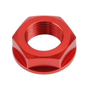 Rear Wheel Axle Bolt Nut For Honda CRF 250R 450R 250RX 450RX 250X 450X 450L Red - Picture 1 of 6