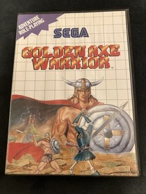 Golden Axe Warrior (Sega Master System) CIB Complete w/hangtab ORIGINAL OWNER
