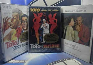 Totò  terzo uomo - toto all'inferno- le streghe (visconti) 3 Dvd Nuovo📀 - Foto 1 di 2