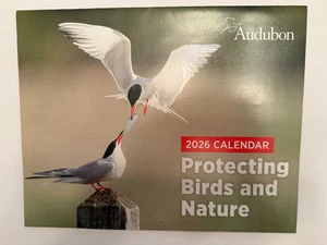 Audubon 2026 Wall Calendar NEW Protecting Birds & Nature NEW - Picture 1 of 5