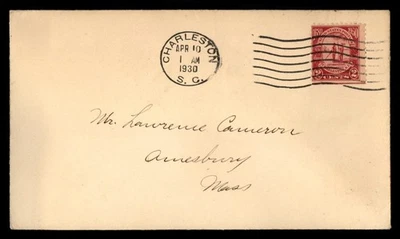 Mayfairstamps US 1930 Charleston to Amesbury MA Cover aau_80077 - Image 1 of 2