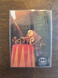 Batman Returns 1992 Stadium Club originale Topps Classic Trading Card quasi nuova #27 - Foto 1 di 2
