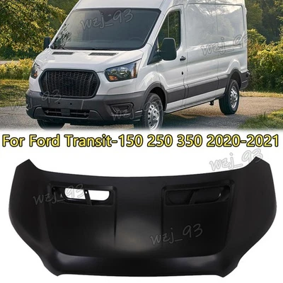 Fits 2020-2024 Ford Transit 150-350 E-Transit Front Hood Bonnet Lid Shell Panel Foto 1 de 4