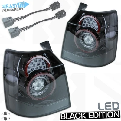 Black LED Rear light for Freelander 2 2012-14 style for 2007-12 tail lamp smoked - Image 1 of 4